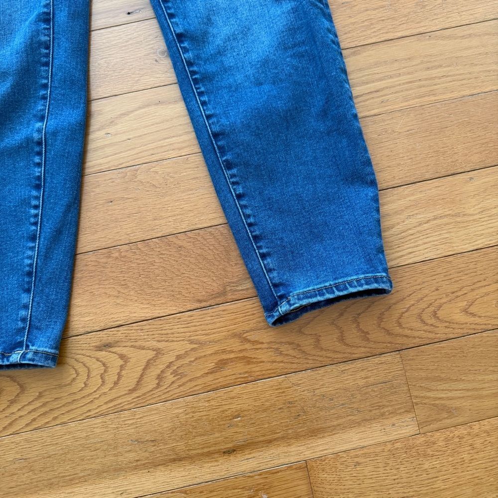 Good American Pull On Power Stretch Straight Leg Jeans Women 5 Plus Size 2X - Picture 13 of 14
